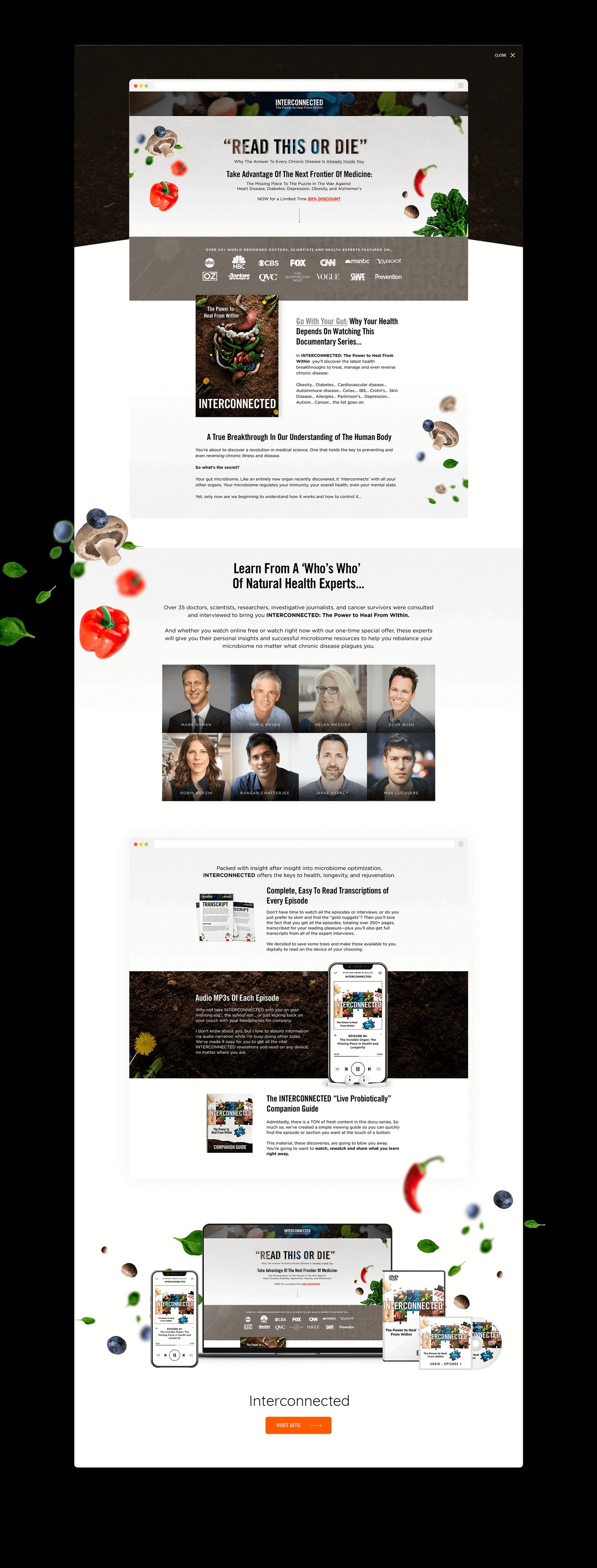 Well Org Interconnected Series — website built by Marvin Balmaceda