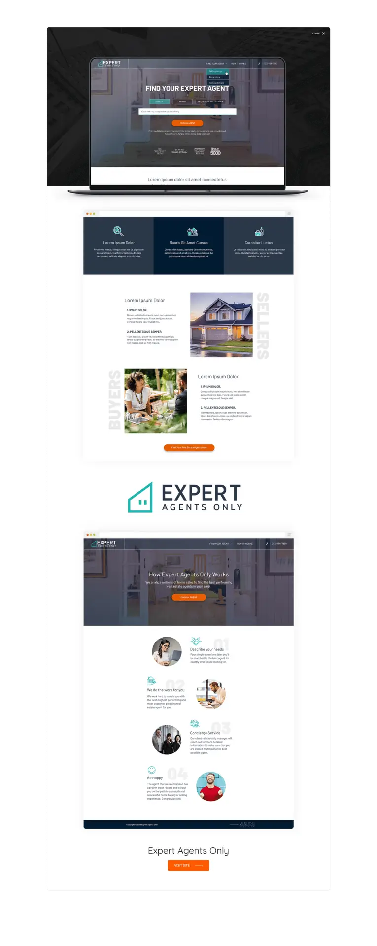 Landing Pages - Expert Agents Only