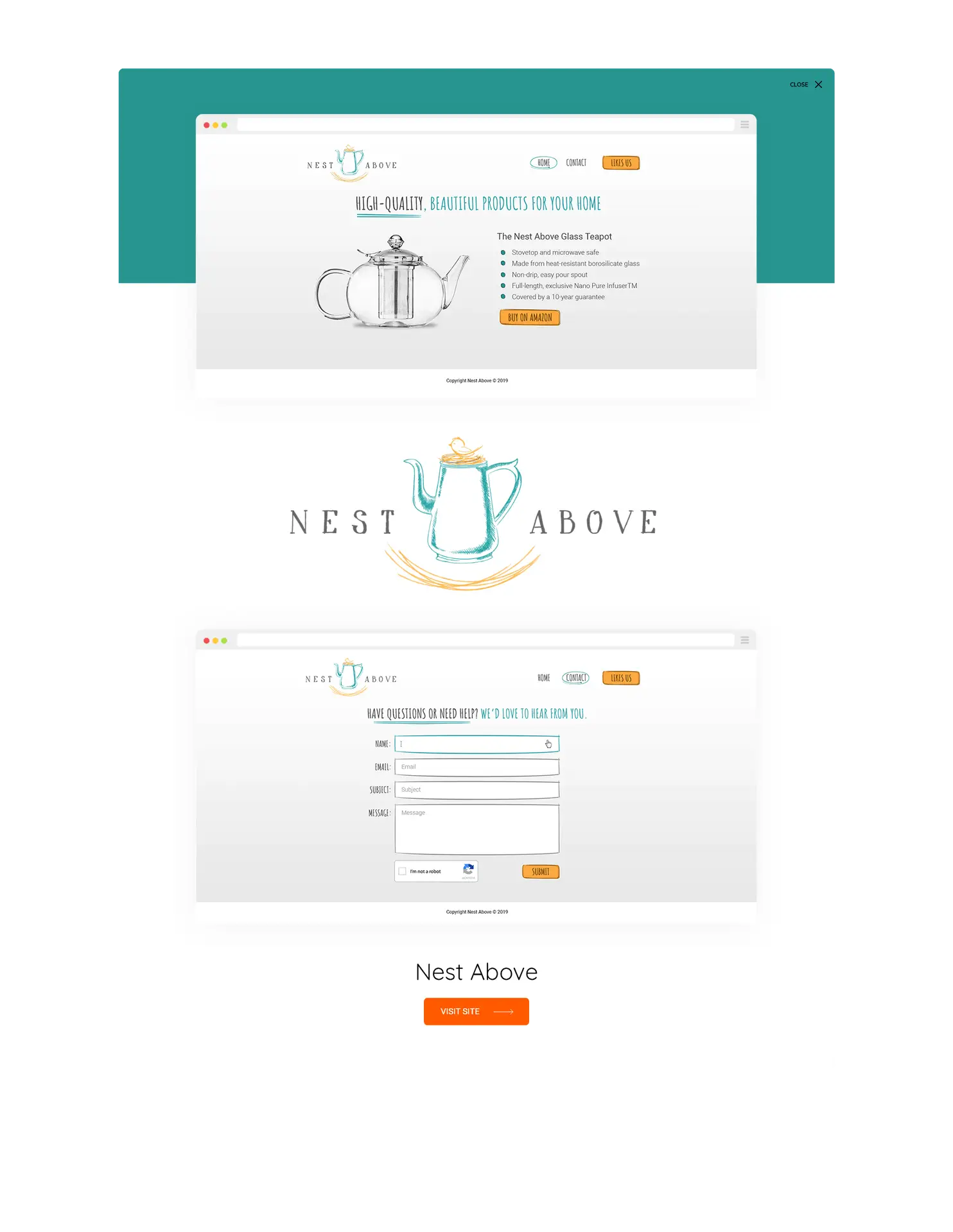 Landing Pages - Nest Above